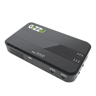 GIZZU 36W 32Wh 8800mAh Mini Dual DC UPS