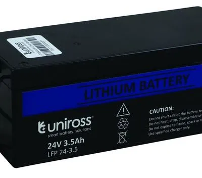UNIROSS 24V 3.5 AH LITHIUM BATTERY