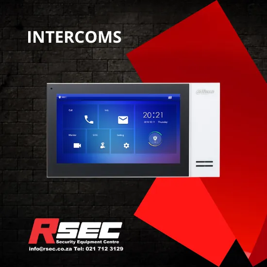 RSEC - Security Equipment Centre - Intercoms