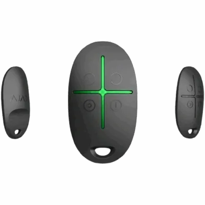 AJAX Space Control Black Wireless Keyfob 1938167-04-BL1 - RSEC - Security Equipment Centre