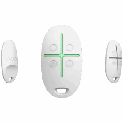 AJAX SpaceControl White – 2-Way Wireless Keyfob 1938166-04-WH1