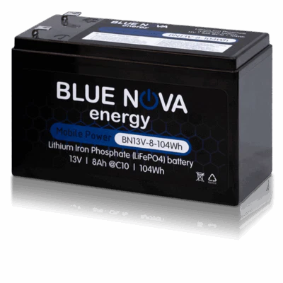 BN13V-8-104Wh 12V 8Ah lithium battery for security systems