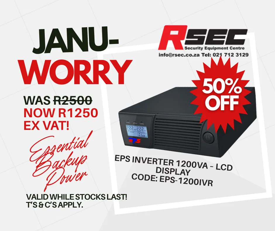 EPS INVERTER 1200VA LCD DISPLAY Trade Specials
