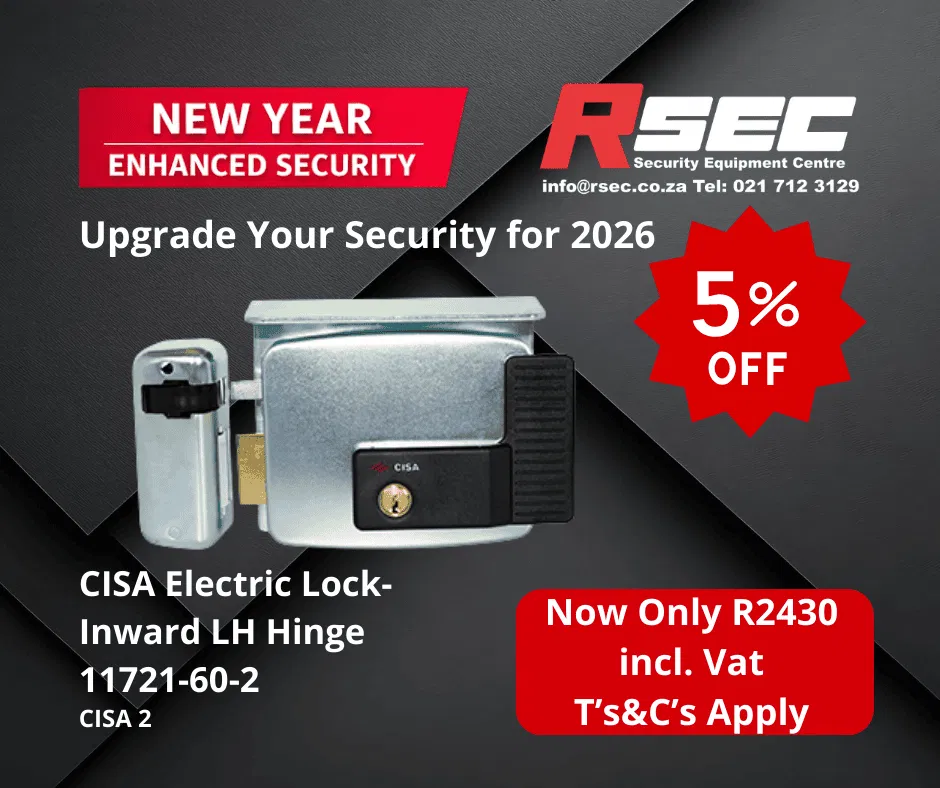 CISA Electric Lock-Inward LH Hinge Specials